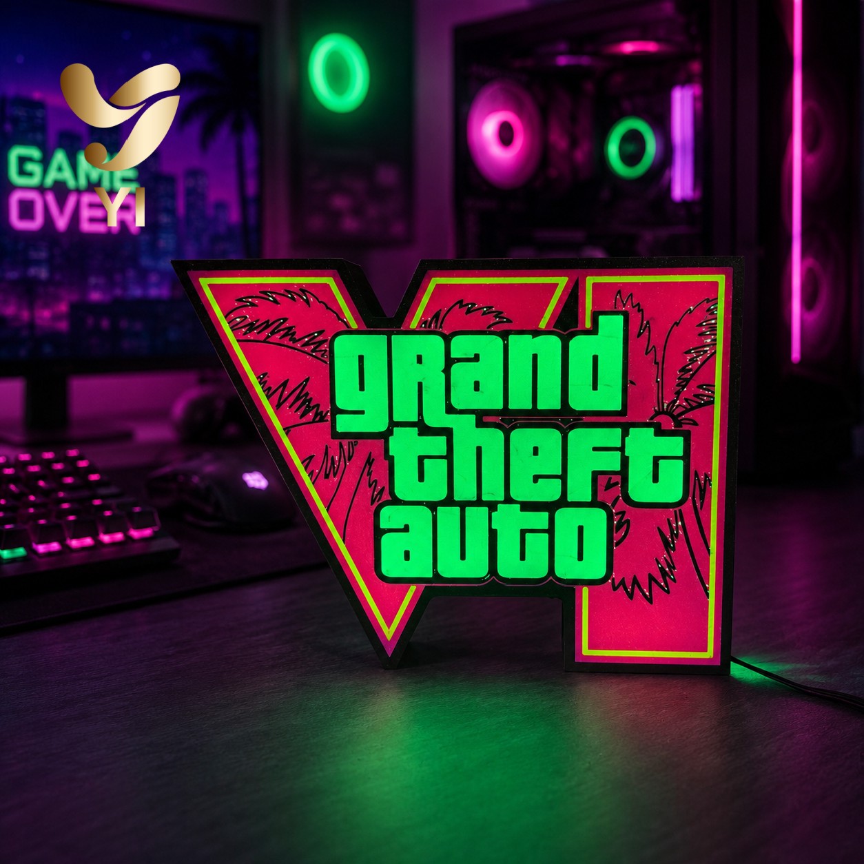 재고 있음 GTA 6 호라이즌 앰비언트 라이트 USB  - Photography Lighting Game 리뷰 및 가격