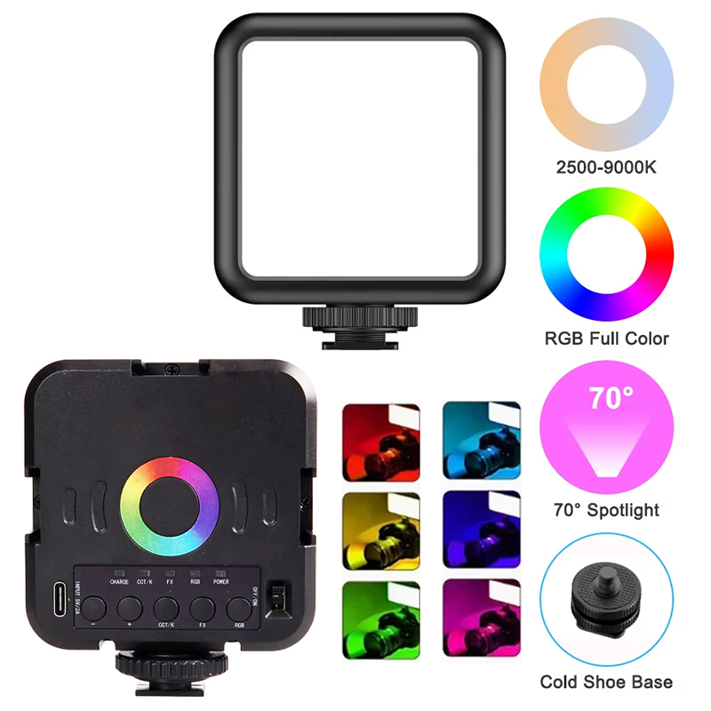 휴대용 W70RGB LED 풀 컬러 RGB LED 비디 - Photography Lighting Handheld 리뷰 및 가격