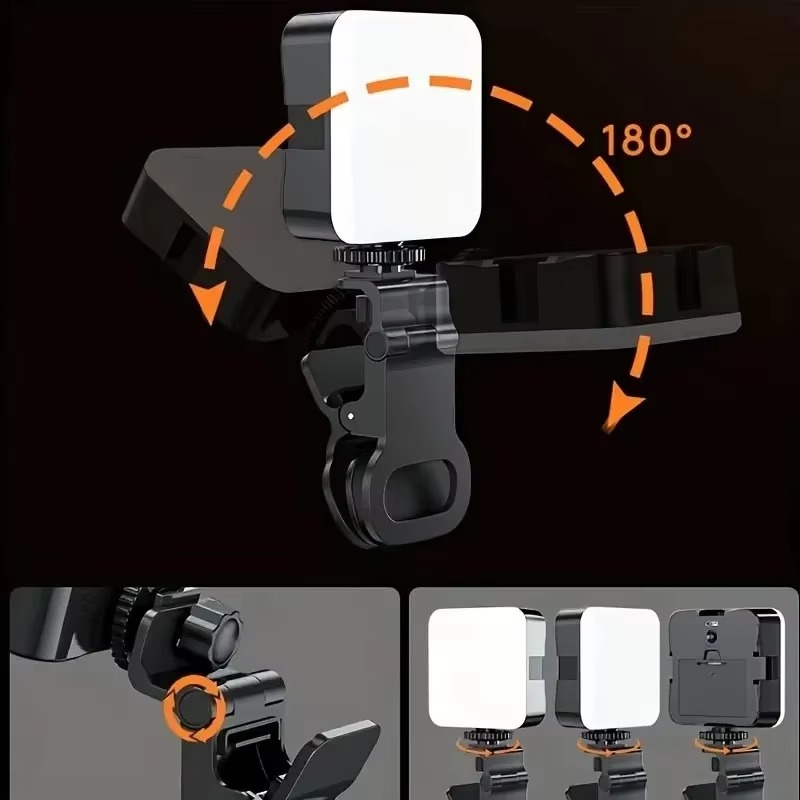 휴대용 클립형 스마트폰 셀카 링 라이트, USB 충전식 - Photography Lighting Meter 리뷰 및 가격