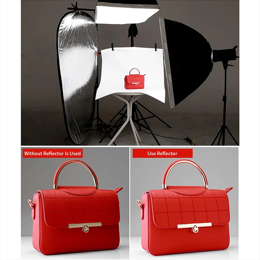 60/80/110CM 5-in-1 접이식 라이트 반사판 - Photography Lighting Meter 리뷰 및 가격