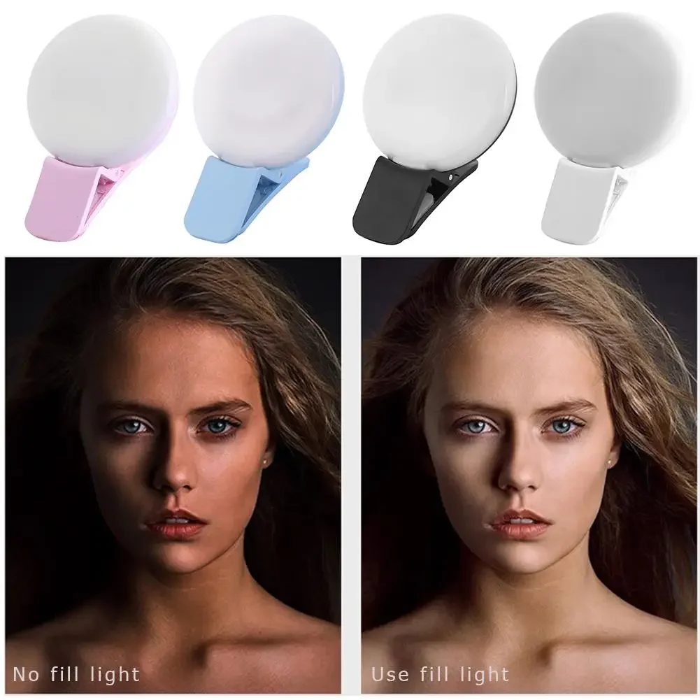 휴대 전화 LED Selfie 링 라이트 휴대용 미니  - Photography Lighting Description 리뷰 및 가격