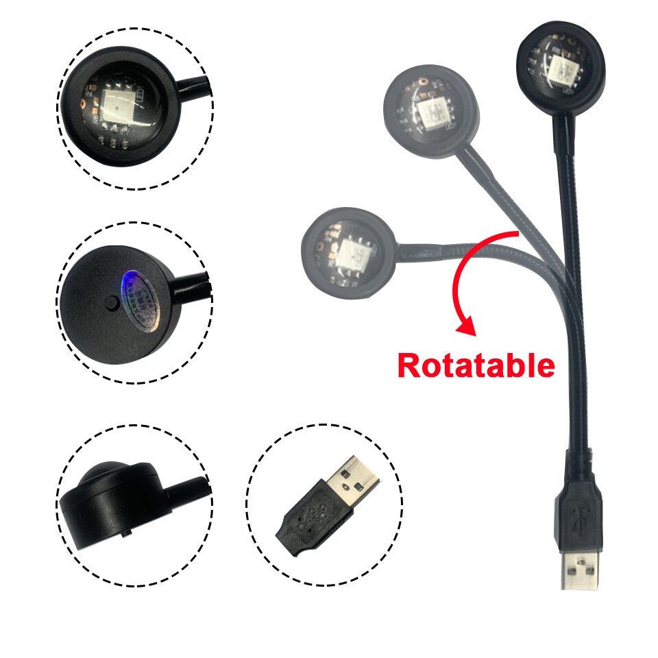 USB LED 일몰 빛 휴대 전화 셀프 사진 조명 RG - Photography Mobile Lighting 리뷰 및 가격